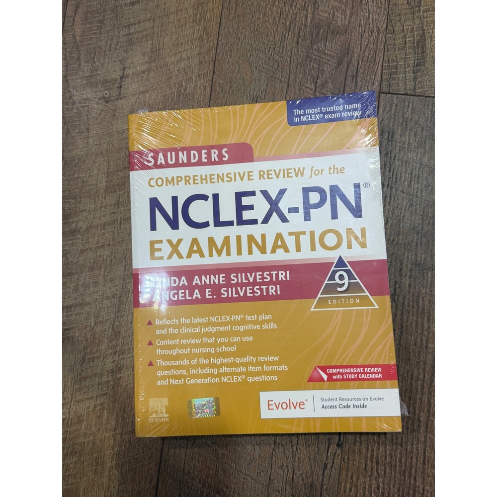 Saunders Comprehensive Review for the NCLEX-PN Examination 9th Edition New